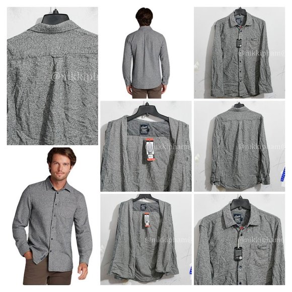 Grayers Other - NWT Grayers Men's Heritage Flannel Long Sleeve  in Gray